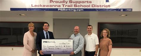 PS Bank Supports Lackawanna Trail School District - The Greater ...