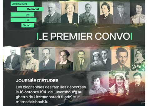 Journée d études Le premier convoi C²DH Université du Luxembourg