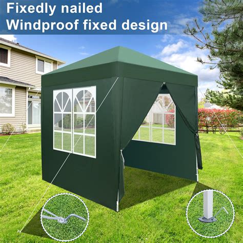 Zimtown X Ft Canopy Pop Up Tent For Outdoor Waterproof Party