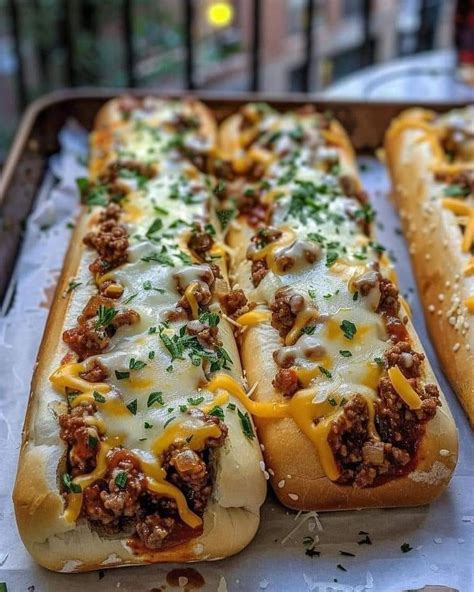 Garlic Bread Sloppy Joes All Recipes Fun