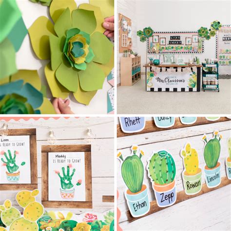 Cactus Themed Classroom Printables