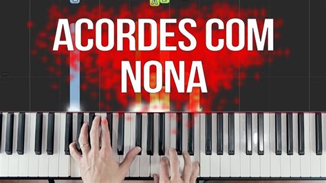 Como Fazer Acordes Nona No Teclado Como Tocar Teclado YouTube