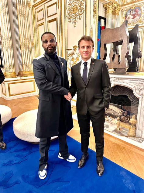 RDC tête à tête Fally Ipupa Emmanuel Macron à l Élysée Infos CD