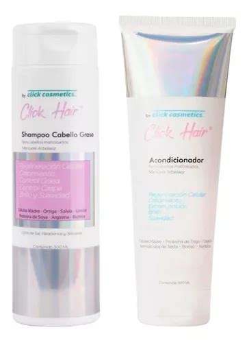 Shampoo Acondicionador Click Ml Env O Gratis