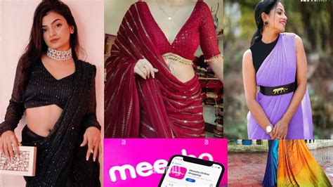 Meesho Haul Meesho Saree Haul Meesho Weading Saree Haul Under Rs