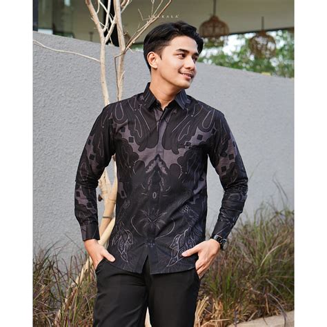 Jual Laskala Premium Batik Timika Slimfit Shopee Indonesia