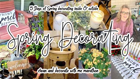 New Spring Clean And Decorate With Me Marathon Spring