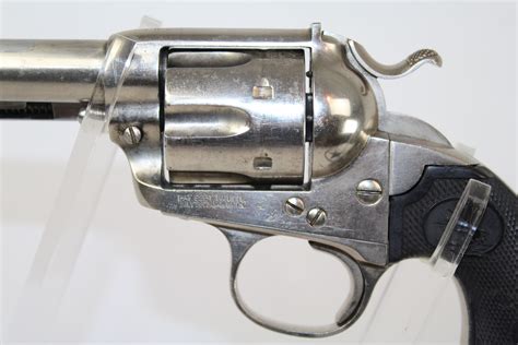 Colt Bisley Saa Single Action Army C R Revolver Antique Firearms