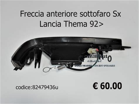 Freccia Ant Sottofaro Sx Lancia Thema Gommauto Di Roda