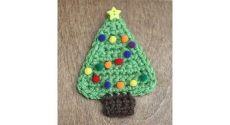 Free Christmas Tree Applique Crochet Patterns Hubpages