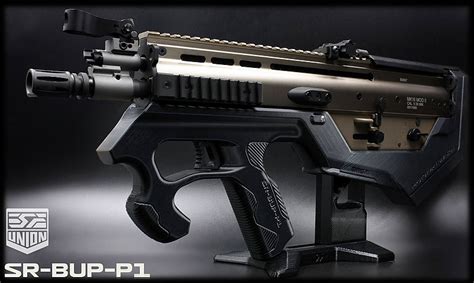 Sru Prototype Bullpup Kit For We Scar L Gbb Black Gear Of War