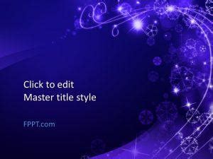 Free Winter Wonderland PowerPoint Template - Free PowerPoint Templates