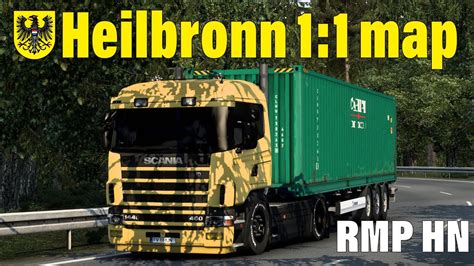 ETS2 V1 41 Heilbronn 1 1 RMP HN V1 1 2 MAP Logitech G29 GamePlay