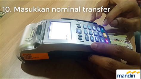 Tutorial Mini Atm On Edc Mandiri Transfer Ke Bank Lain Youtube