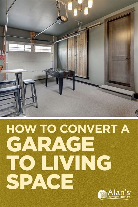 Garage To Living Space Garage To Living Space Cozy Living Spaces Linoleum Flooring Concrete