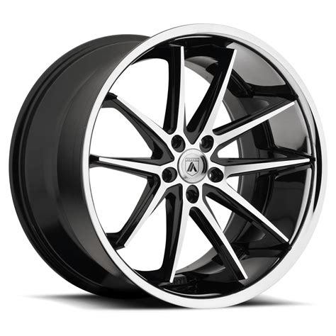 Asanti Black Abl 5 Altair 22x10 5 38 Machined Face W Ss Lip Best Wheels Online