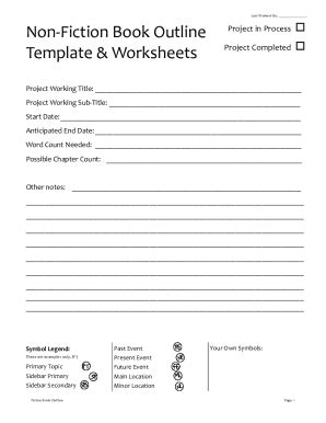 Novel Outline Template Chapter By Chapter Pdf - Fill Online, Printable ...