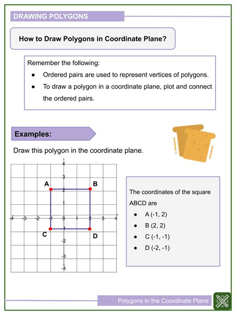 6th Grade Coordinate Plane Worksheets Printable And Enjoyable Learning