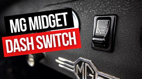 How To Replace MG Midget Dash Wiper Switch YouTube