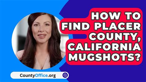 How To Find Placer County California Mugshots