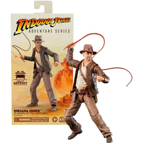 Indiana Jones Raiders Of The Lost Ark Hasbro Indy Avec Fouet Sans