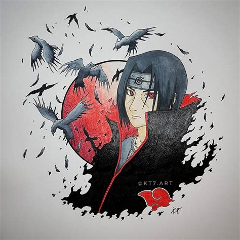 Itachi Uchiha Sharingan Drawing