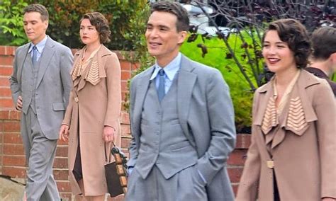 Cillian Murphy and Florence Pugh film drama Oppenheimer in LA - Big ...