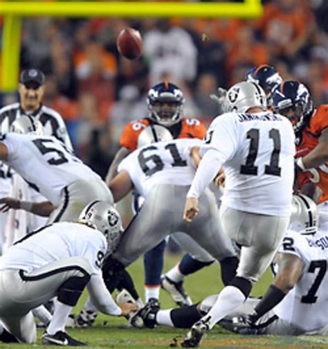 Janikowski ties NFL record with 63-yard FG - Sports Illustrated