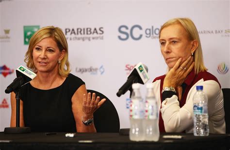 Martina Navratilova Reacts To Chris Everts Hilarious Post Regarding