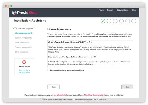 Deploying an e-commerce website with PrestaShop | Scaleway Documentation