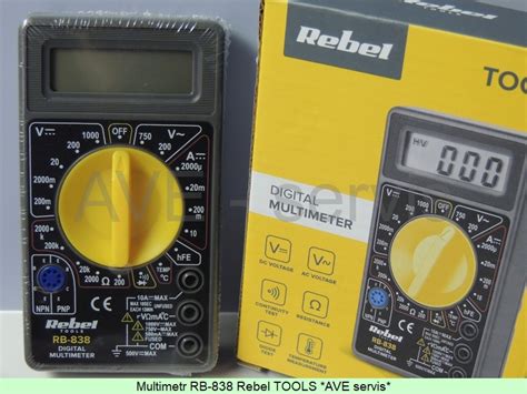 Digital Multimeter Rb Rebel Tools