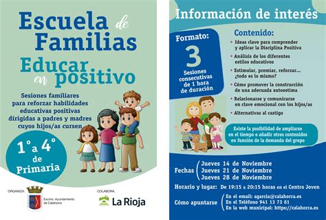 Comienza La Escuela De Familias Para Educar En Positivo