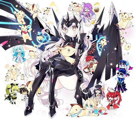 Pin de le Thu Thuy en Elsword Diseño de personajes Dibujos de anime