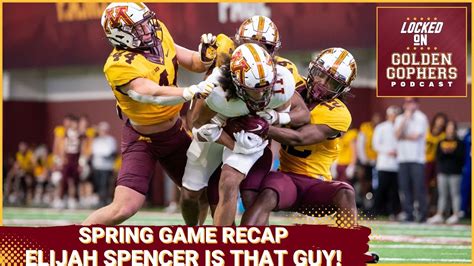 Minnesota Gophers Football Spring Game Recap How Many Points Scored