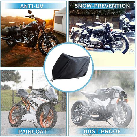 Motorcycle Cover Winterproof Waterproof Motorcycle Tarpaulin Outdoor