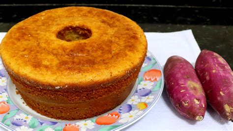 Delicioso Bolo de Batata Doce Fácil e Fofo Perfeito para o Lanche ou o