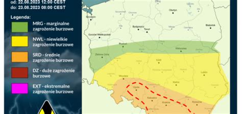 Prognoza Burzowa Na Mapa Burzowa Gdzie Jest Burza