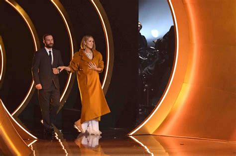 C Line Dion Et Ren Charles Revoyez Leur Arriv E Surprise Aux Grammy