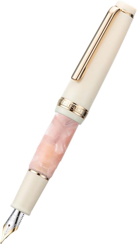 Jinhao 82 Mini pluma estilográfica extra fina bolígrafo acrílico rosa