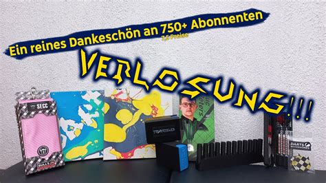 VERLOSUNG GEWINNSPIEL Ein reines Dankeschön an 750 Abonnenten 7