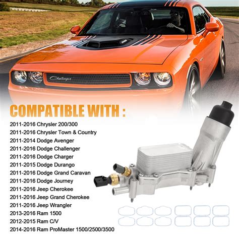 Snapklik Upgraded Aluminum Engine Oil Filter Housing Kit