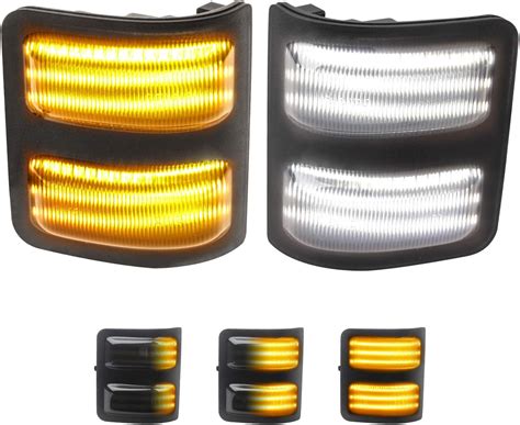 Amazon Ruxifey Sequential Switchback Side Mirror Marker Lights