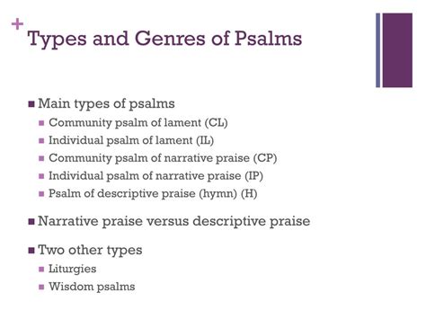 PPT - Psalms: Structure, Content & Message PowerPoint Presentation - ID ...