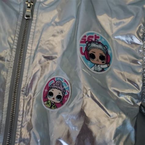 Surprise Jackets Coats Lol Surprise Omg Dolls Medium Silver Pink