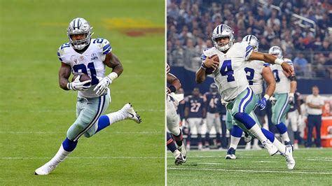 Ezekiel Elliott And Dak Prescott Among Most Popular Nfl Props For