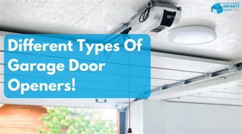 Different Types Of Garage Door Openers For Your Garage Door