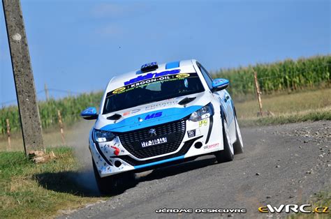 Van Den Dries Johan Burlet Yohan Peugeot Rally Rallye Sprint