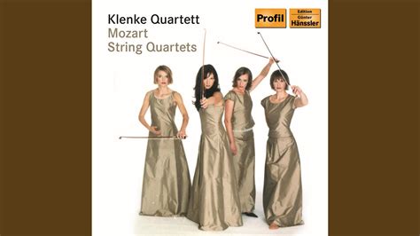 String Quartet In D Major K 499 Hoffmeister I Allegretto YouTube