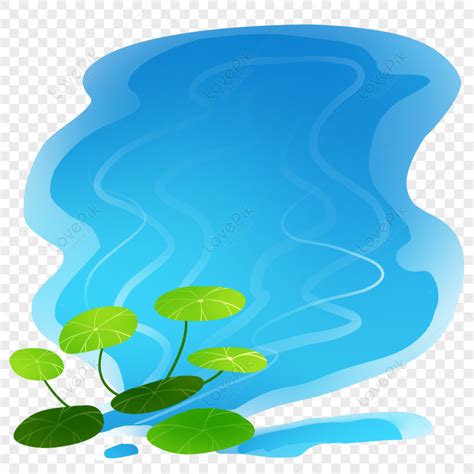 Water Border Cartoon Vector Pond Water Cartoon Water Png Hd