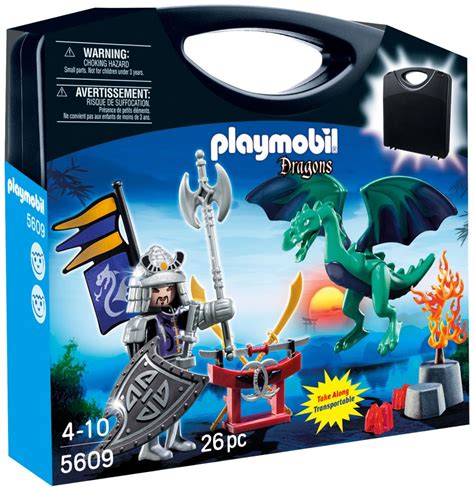 Playmobil Dragons 5609 Pas Cher Valisette Chevaliers Dragon Asie